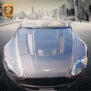 Karbon karbon Fiber malzeme araba motor Hood Bonnet için uygun Aston Martin DB9 araba Styling vücut kitleri