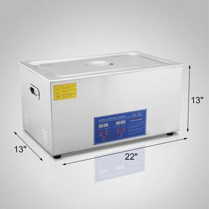 Nettoyeur à <span class=keywords><strong>ultrasons</strong></span> numérique en acier inoxydable de 30 L avec support de minuterie pour <span class=keywords><strong>bijoux</strong></span> - Product Image 3