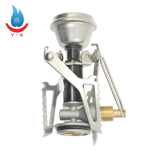 Camping en plein air Mini Poêle Pliable Ultra-Léger En Alliage de Titane Cuisinière À Gaz BACKPACKERS MINI AU <span class=keywords><strong>BUTANE</strong></span> - Product Image 2