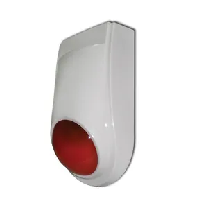 Portabel Suara Alarm dengan Cerah Blitz Siren Alarm dengan Lampu Ringan Suara Alarm Xenon Tabung Ringan