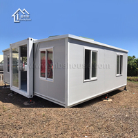 Casa Modular Prefabricada de Alta Calidad con Nueva Tecnología, Estilo Arabia Saudita, Panel Sándwich con Marco de Acero Impermeable para Tiendas