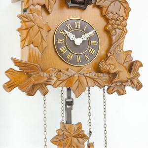 Reloj de pared de cuarzo con movimiento analógico para sala de estar, exquisito Cuco esculpido, clásico, moderno, creativo, para todas las estaciones - Product Image 4
