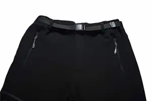 Pantalones de esquí ajustados con lazo para hombre, pantalón de nieve repelente al agua para exteriores