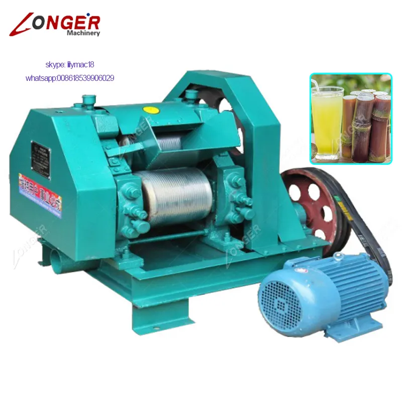 Hot Sell Automatic Sugarcane Squeezing Machine Juicing Sugarcane Juicer Extractor Machine Price