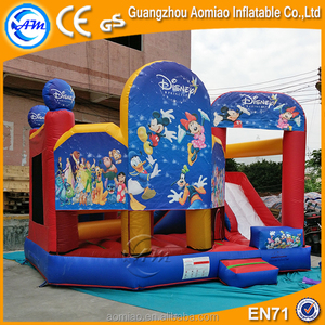 High quality funny <span class=keywords><strong>minnie</strong></span> Mouse Castle inflatable jumping castles with price - Product Image 1