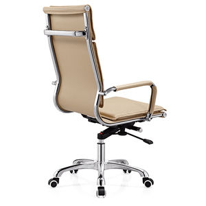 <strong>Tan</strong> <strong>Leather</strong> Office Slide Swivel <strong>Chair</strong> Mechanism Big boss Unique boss Swivel Moving Office <strong>Chair</strong> - Product Image 3