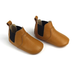 Nuovo Disegno Del Bambino Scarpe Graceful Logo Personalizzato Genuino Stivali di Pelle Del Bambino - Product Image 6