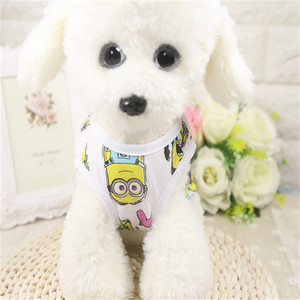 Lindo perro <span class=keywords><strong>ropa</strong></span> suave del algodón del verano camisas del perrito del gato chalecos traje de dibujos animados - Product Image 2