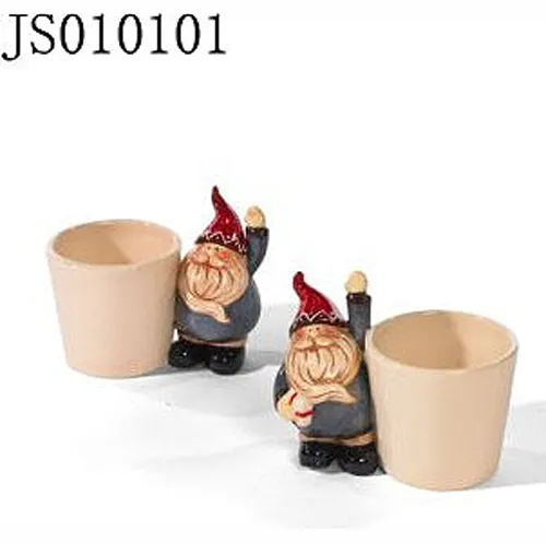 Tuinaanleg & Decking Outdoor Gebruikt Gnome Planter Tuin Bloempot Met Gnome Decoratie