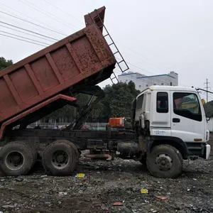 Verwendet ISUZU 12cbm dump lkw