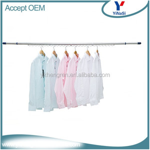 Telescopico asciugatrice cremagliera pole asta Telescopica rack secco migliore parete asciugare i vestiti cremagliera - Product Image 3