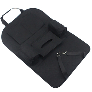 Bolsa de almacenamiento de asiento trasero de coche, organizador lateral de fieltro, nuevo diseño, precio al por mayor - Product Image 5