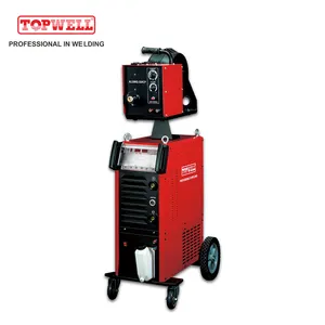 Industrial 500 amp Aluminum Welding Usage Double Pulse MIG Welding Machine With Water Cooling Unit