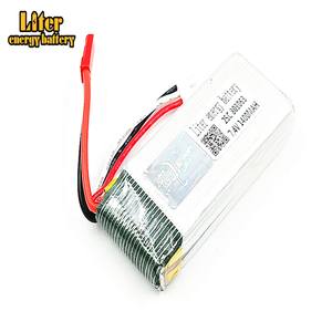 7.4 V 1400 mAH lipo batteria 7.4 V 1400 mAH spina JST 803063 MJX X101/MJX X102H Rc Quadcopter pezzo di ricambio 2 S Lipo batteria - Product Image 1