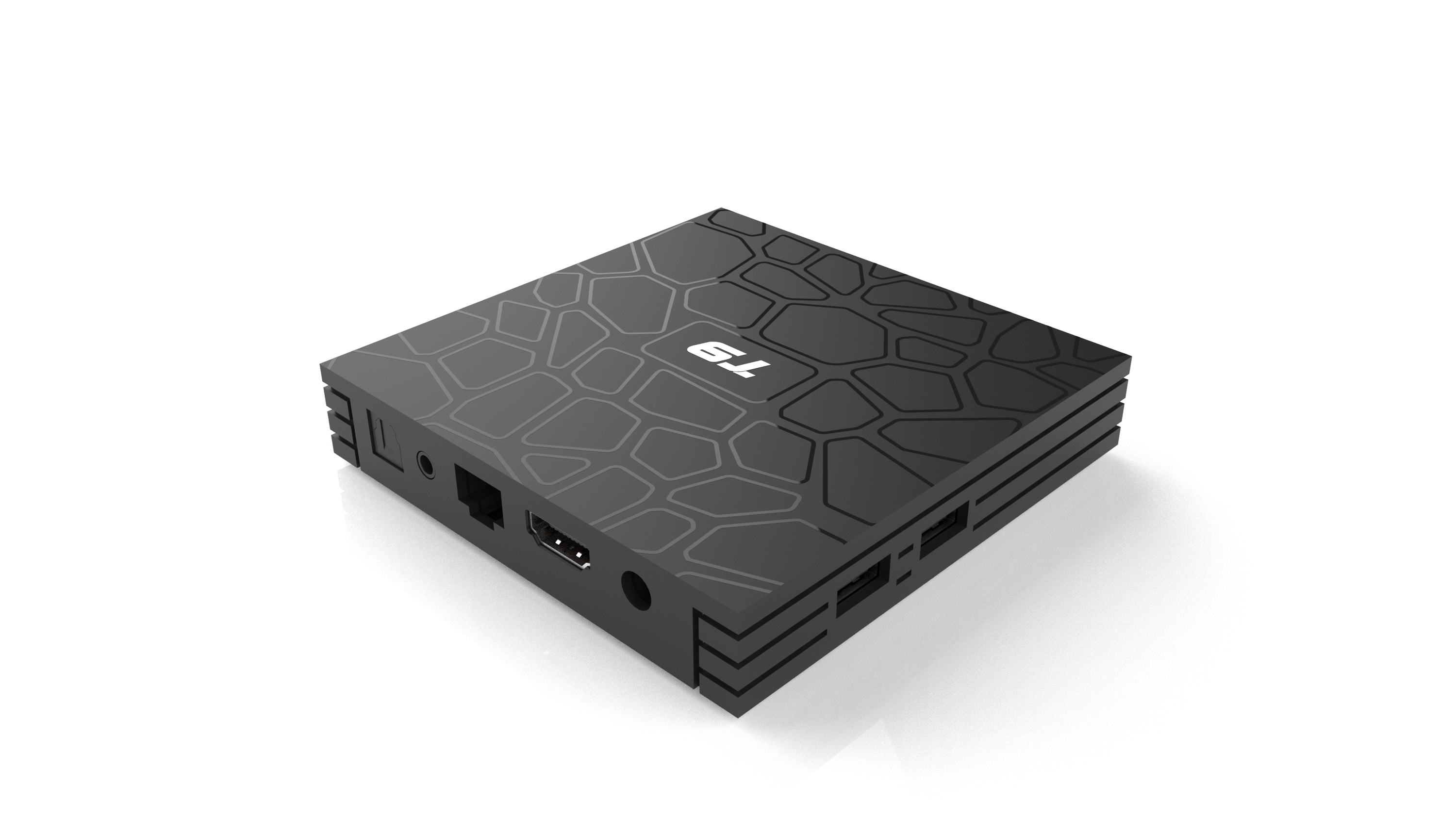 El más nuevo Android tv box T9 4G 32G Android 8,1 Octa core wifi 2,4g/5g caja de tv inteligente OTT tv box con LED dispayer