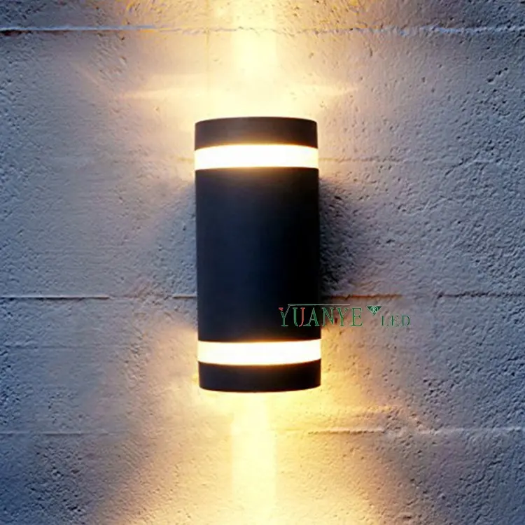 Exterior Waterproof Black Painting Led Outdoor Wall Light