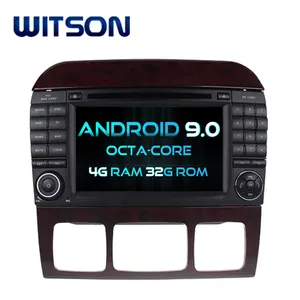 WITSON 안드로이드 9.0 자동차 DVD GPS 네비게이션 MERCEDES-BENZ E 클래스 E-W211 E200 E220 E240 E270 E280 CLS CLK 자동차 오디오 비디오