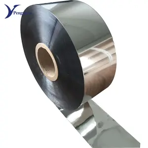 Flexible double sided laminating metallizing bopp polyester plastic films in roll