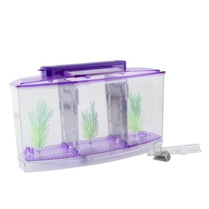 Aquarium Mini bureau LED Aquarium de pêche avec lampe LED maison lumineuse - Product Image 1