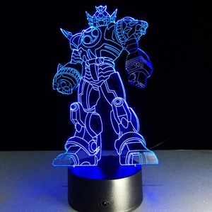 Luz Nocturna 3D para Sala de Juegos, Lámpara de Escritorio, Decoración de Configuración, Consola de Juegos, Icono, Sensor de Logotipo, Luz, Regalo de Cumpleaños, Navidad, Niños - Product Image 4