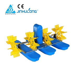 Visvijver Beluchter 2 Peddels Beluchter Plastic Float Windmolen Beluchting Systeem - Product Image 1