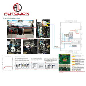 Mới nhất từ xa động cơ khởi động cho Prado Land Cruiser 2016 từ xa động cơ bắt đầu và dừng lại hệ thống một cách xe báo động DC 12V - Product Image 5