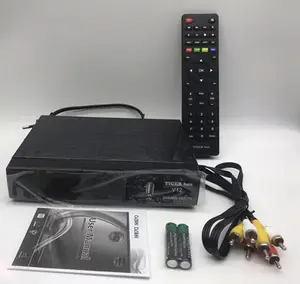 combo TV DVB S2 T2 satellite tv receivers YouTube customized dvb streaming set top box upgrade tv receiver t2 s2