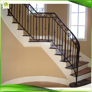 Hiện đại trang trí wrought sắt nội thất trong nhà lan can cầu thang thiết kế - Product Image 3