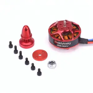 Kualitas tinggi 3508 Bingkai Logam Hsp Brushless V3508 380KV Remote Controller Brushless Rotor Helikopter