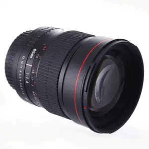 Objectif de Portrait pour Canon ou Nikon, objectif de 85mm F/1.4