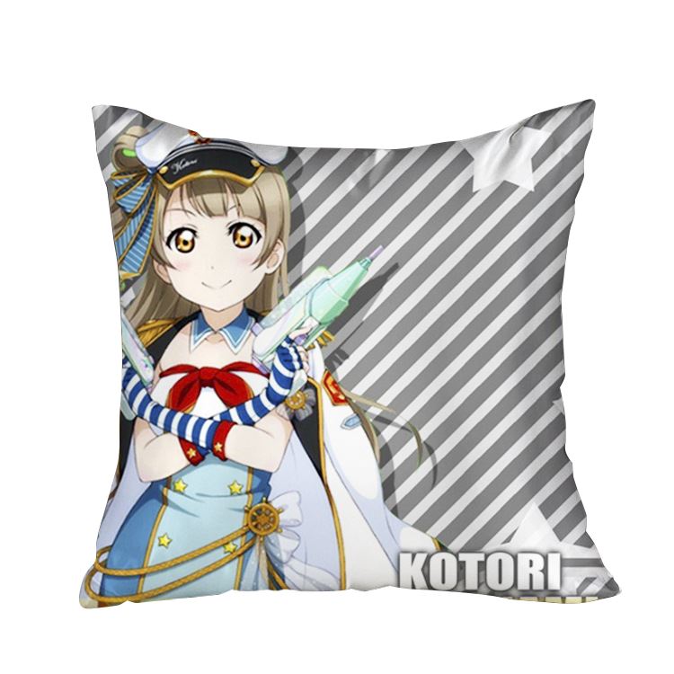 Новый минами Kotori - любовь в прямом эфире 40 x 40 см площадь аниме Dakimakura Waifu бросить подушку крышка GZFONG313