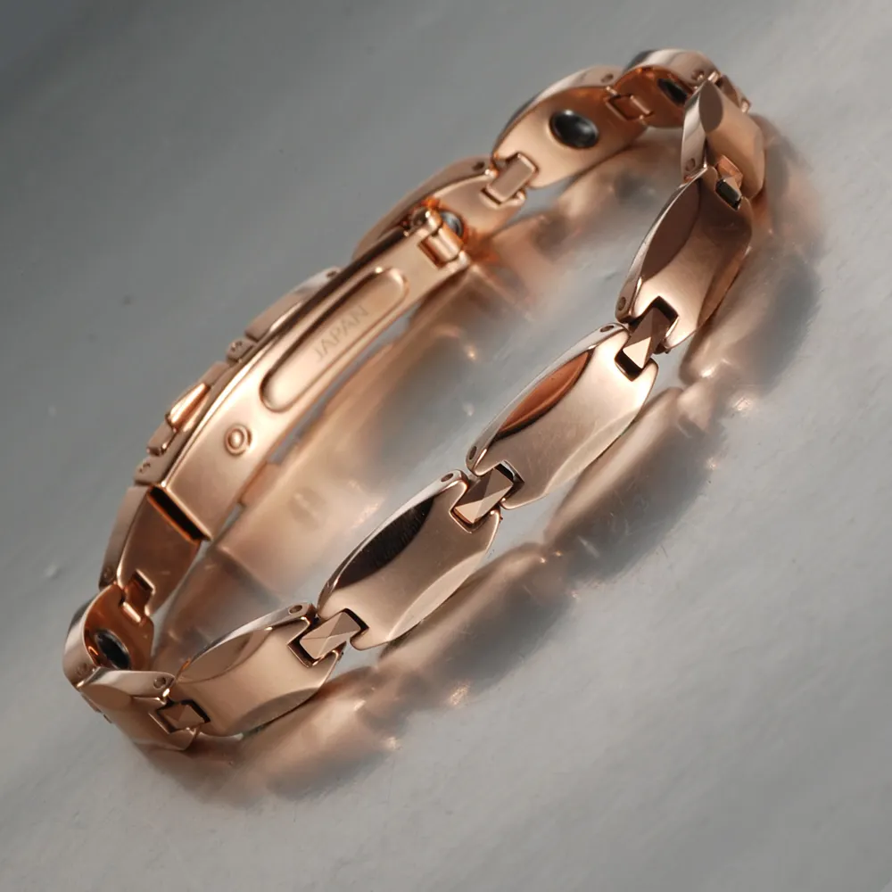 Energinox großhandel beliebte design germanium wolfram rose gold armband