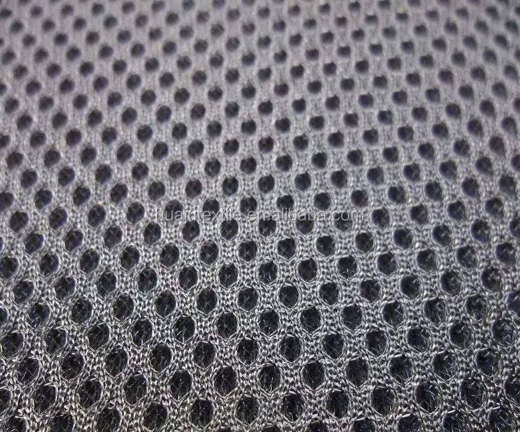 Honeycomb Kain Jaring Nyamuk 75D, Kain Jaring Poliester 3D untuk Sarung Jok Mobil