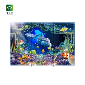 3D Printing Picture <strong>Kerala</strong> Kitchen Wall <strong>Floor</strong> <strong>Tile</strong> Price 3D Picture Inkjet Ocean World 3D Look Image <strong>Bathroom</strong> <strong>Tile</strong> - Product Image 4