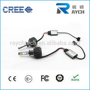 60W 7200lm crees xe dẫn đèn pha bộ chuyển đổi đèn sương mù bóng đèn h1 h3 H7 h11 880 881 9005 h4 cao thấp - Product Image 5