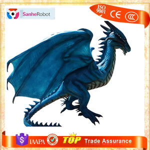 Centro Comercial animada vida artificial tamaño animatronic estatuas <span class=keywords><strong>de</strong></span> <span class=keywords><strong>dragón</strong></span> para la venta - Product Image 2