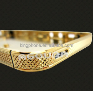 Para iPhone carcasa de repuesto de oro real genuino accesorios de teléfono móvil Venta caliente y carcasa de teléfono móvil de alta calidad - Product Image 2