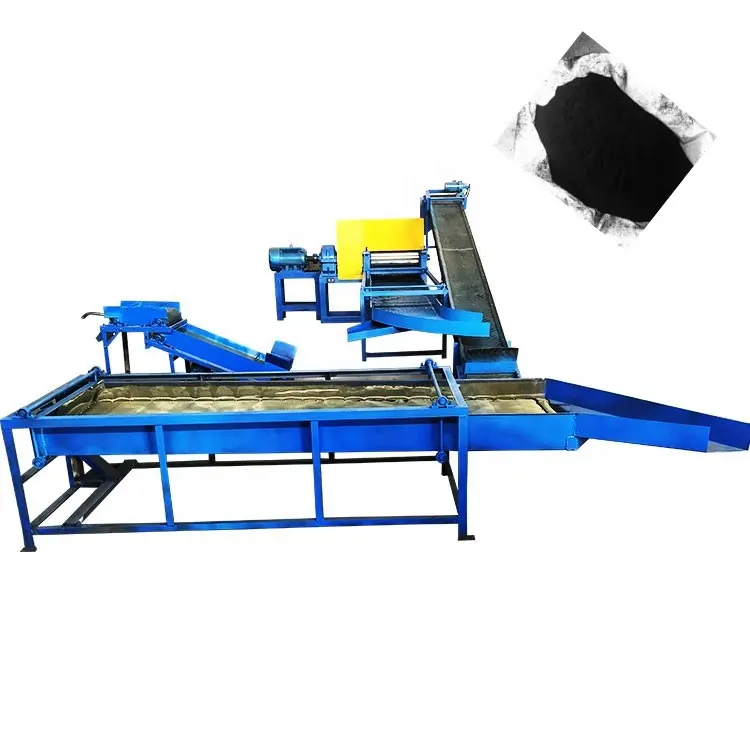 Factory direct sale waste tire rubber powder recycling waste tire to diesel oil waste tire shredder for sale