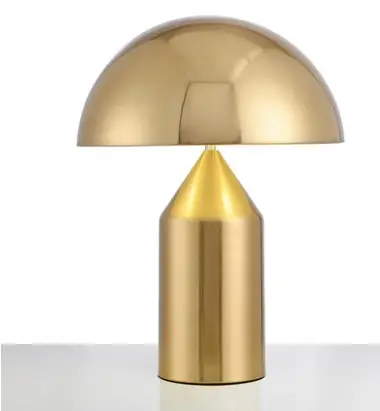 high quality indoor gold color iron table lamp