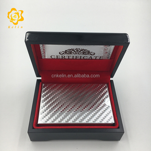 ดีแฟชั่นการพิมพ์ไพ่ทาโรต์บัตรทอง24K จุ่มโป๊กเกอร์กับกล่องไม้ - Product Image 1