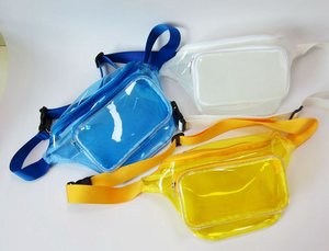 Pak <span class=keywords><strong>Fanny</strong></span> Jelly plastik PVC & TPU uniseks, dengan penutup ritsleting tahan air untuk festival gagak - Product Image 5