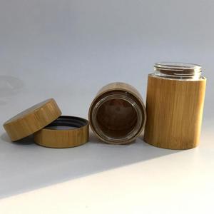 Trẻ Em Bằng Chứng Tre Nắp Đặt Cho Lọ Thủy Tinh Bằng Gỗ Veneer Gia Vị Lọ Với Hình Dạng Xi Lanh Cho Mỹ Phẩm Bao Bì Chai Lưu Trữ - Product Image 4