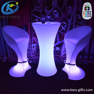 RGB giá rẻ <span class=keywords><strong>Led</strong></span> <span class=keywords><strong>Bar</strong></span> nhà hàng bảng và ghế <span class=keywords><strong>LED</strong></span> Cocktail bảng - Product Image 2