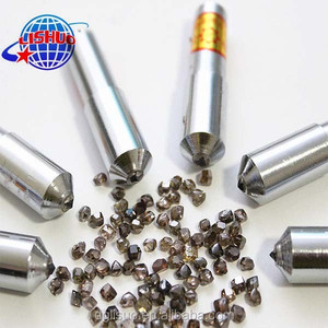10mm diameter 50mm panjang grinding roda berlian ganti pena alat dresser, kepala untuk berlian alami - Product Image 2