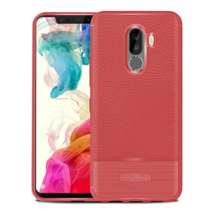 Anti Slip Smart Phone Per Il Caso di Xiaomi <span class=keywords><strong>Pocophone</strong></span> F1 Litchi Della Copertura Posteriore - Product Image 2