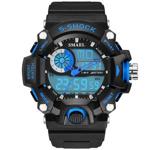 Uomini Quarzo Orologi <span class=keywords><strong>Da</strong></span> <span class=keywords><strong>Polso</strong></span> 304 Posteriore In Acciaio LED Digital Light Sport Watch - Product Image 2