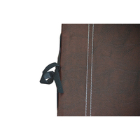 Couverture de menu en cuir PU A4 du fournisseur de cuir Yimi 8.5X11 fournitures d'hôtel et de restaurant avec deux poches en PVC