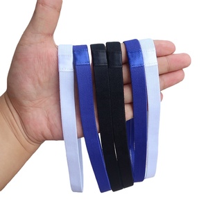 Logo personalizzato Sottile di Sport di Yoga In Esecuzione Elastico Fascia Dei Capelli Della fascia per Le Donne e Una Ragazza