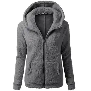 New Fashion Winter Warme Fleece jacke Winter Woll mäntel Frauen