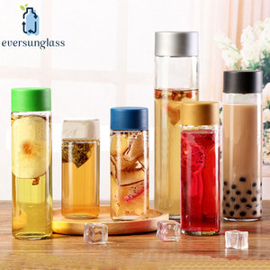 250ml 300ml <span class=keywords><strong>Voss</strong></span> Style Bouteille d'<span class=keywords><strong>eau</strong></span> minérale en verre Bouteille d'<span class=keywords><strong>eau</strong></span> pétillante en verre - Product Image 5